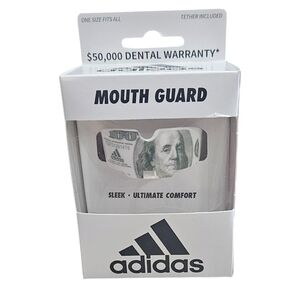 NWT Adidas Mouth Guard with Money Print